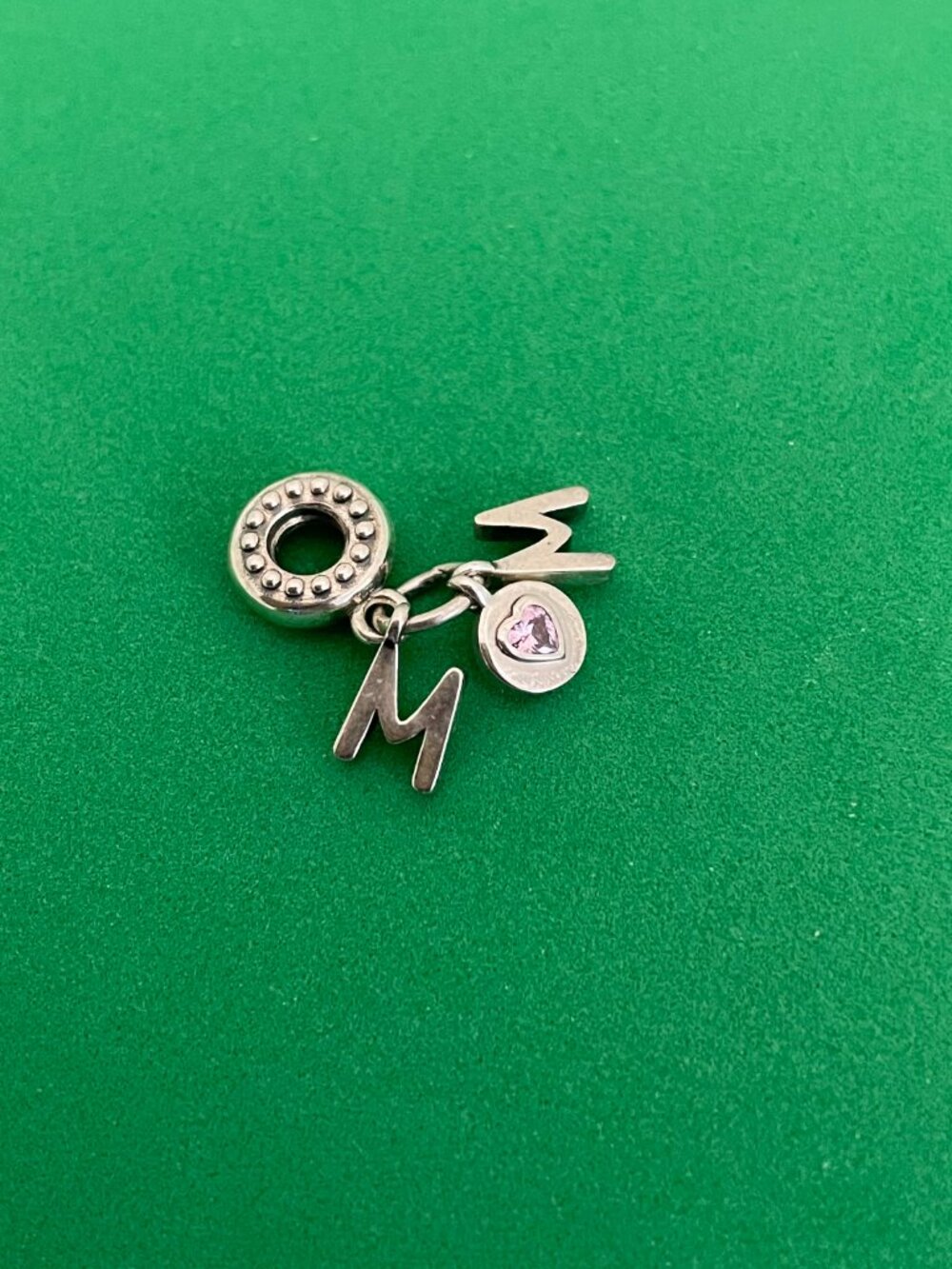 Pandora Mom Letters Dangle Charm Sterling silver Charm - Picture 6 of 6